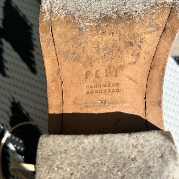 Feit handmade leather boots. Size 37. - Picture 3 of 7